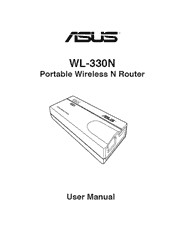 The cover of Asus WL-330N Portable Wireless Router User Manual