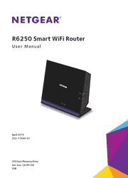 The cover of Netgear R6250 Smart WiFi Router User Manual
