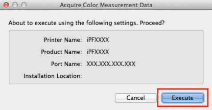 Acquire Color Measurement Data
